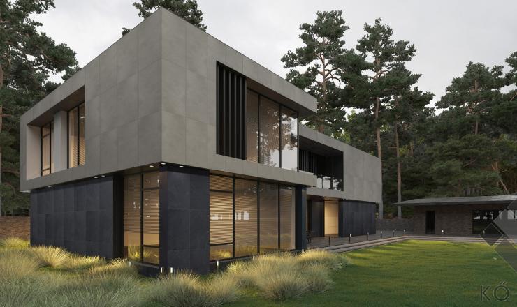 geo-Slim kőporcelán Ocean Grey 120x60x0,5 cm és geo-Slim kőporcelán Slate Nero 120x60x0,5 cm