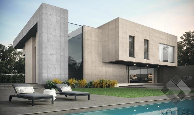 geo-Slim kőporcelán Slate Beige 120x60x0,5 cm és geo-Slim kőporcelán Slate Bianco 120x60x0,5 cm