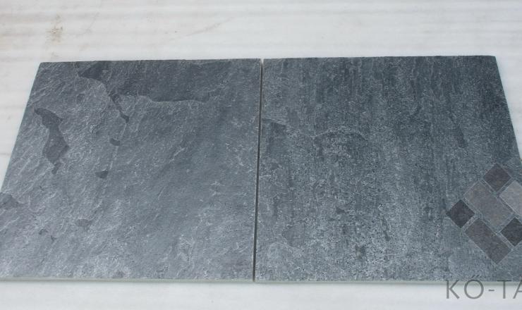 geo Silver Grey kvarcitpala hasított 60x60x2 cm