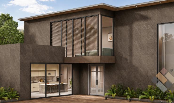 geo-Slim kőporcelán Sandstone Brown