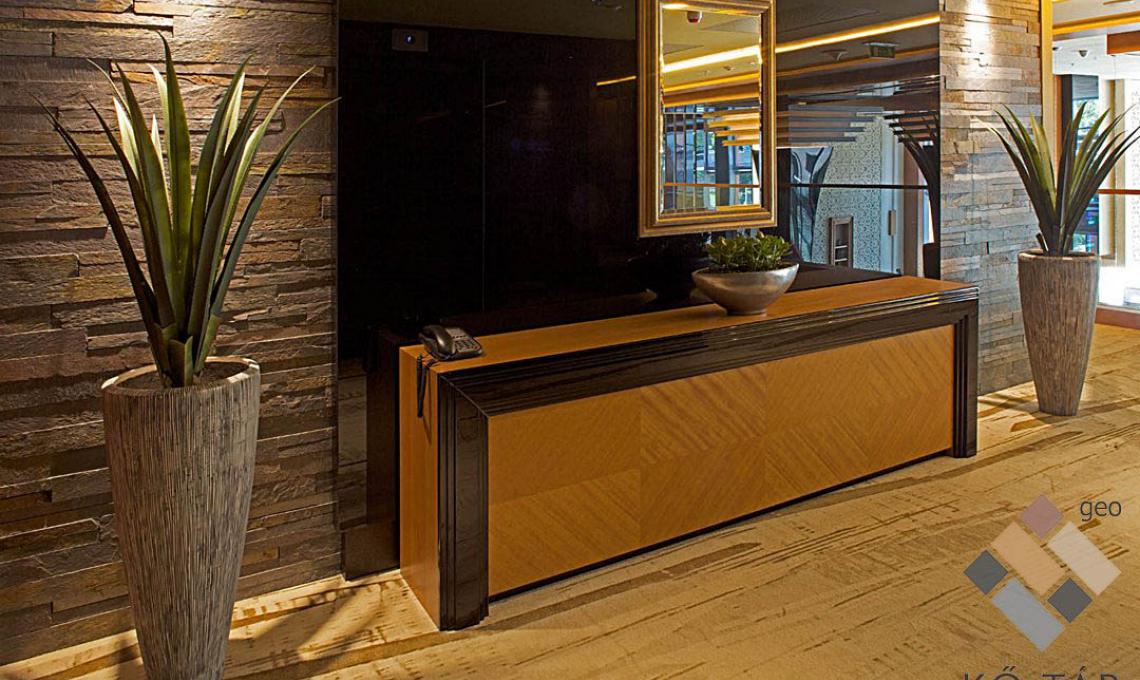geo Peacock pala kőburkolat a Sheraton hotelben