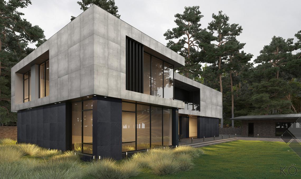 geo-Slim kőporcelán Concrete 120x60x0,5 cm és geo-Slim kőporcelán Slate Nero 120x60x0,5 cm