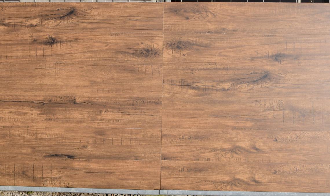 geo-Slim kőporcelán Oak Wood 120x19,5x0,5 cm