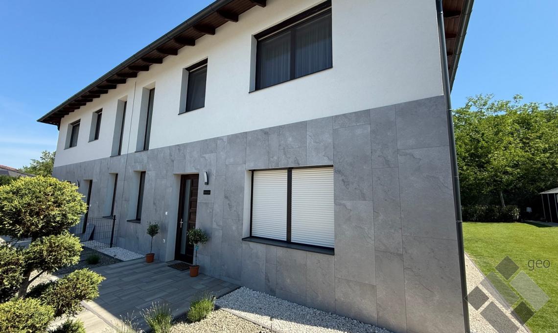 geo-Slim kőporcelán Slate Bianco 120x60x0,5 cm