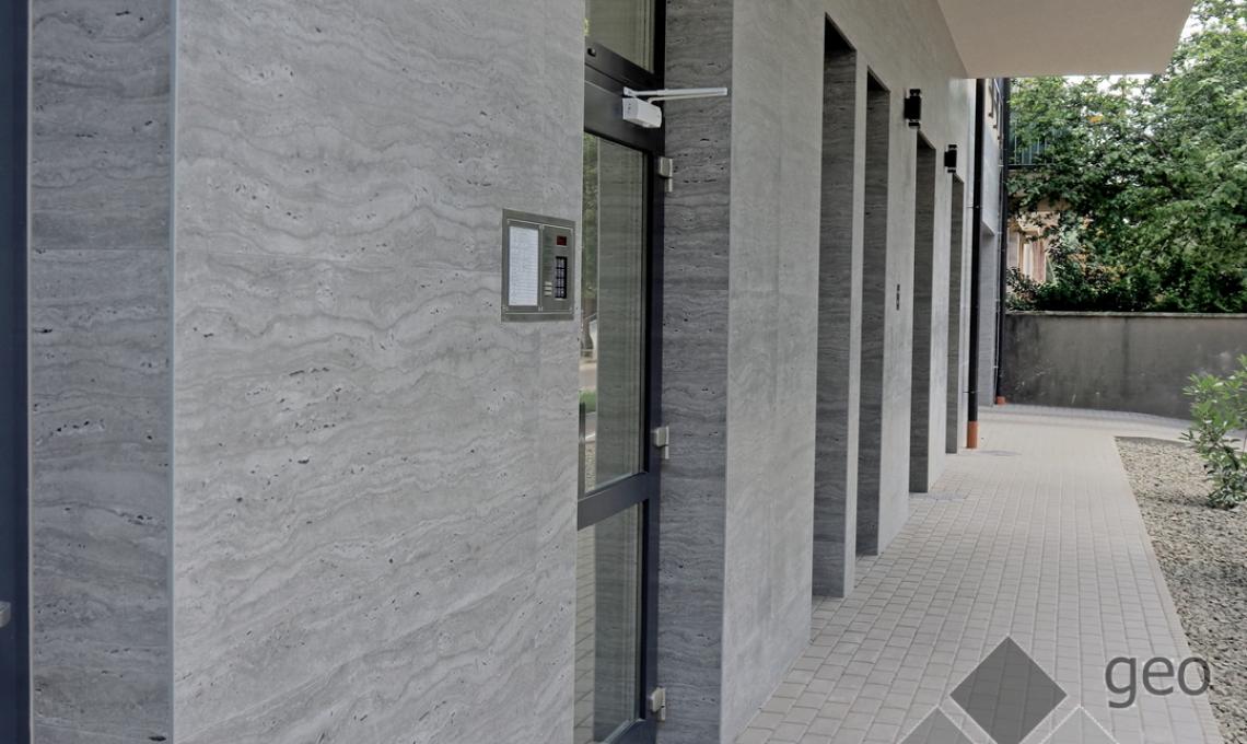 geo-Slim kőporcelán Travio Grey 120x60x0,5 cm